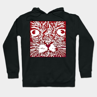 Cat Face #2a Hoodie